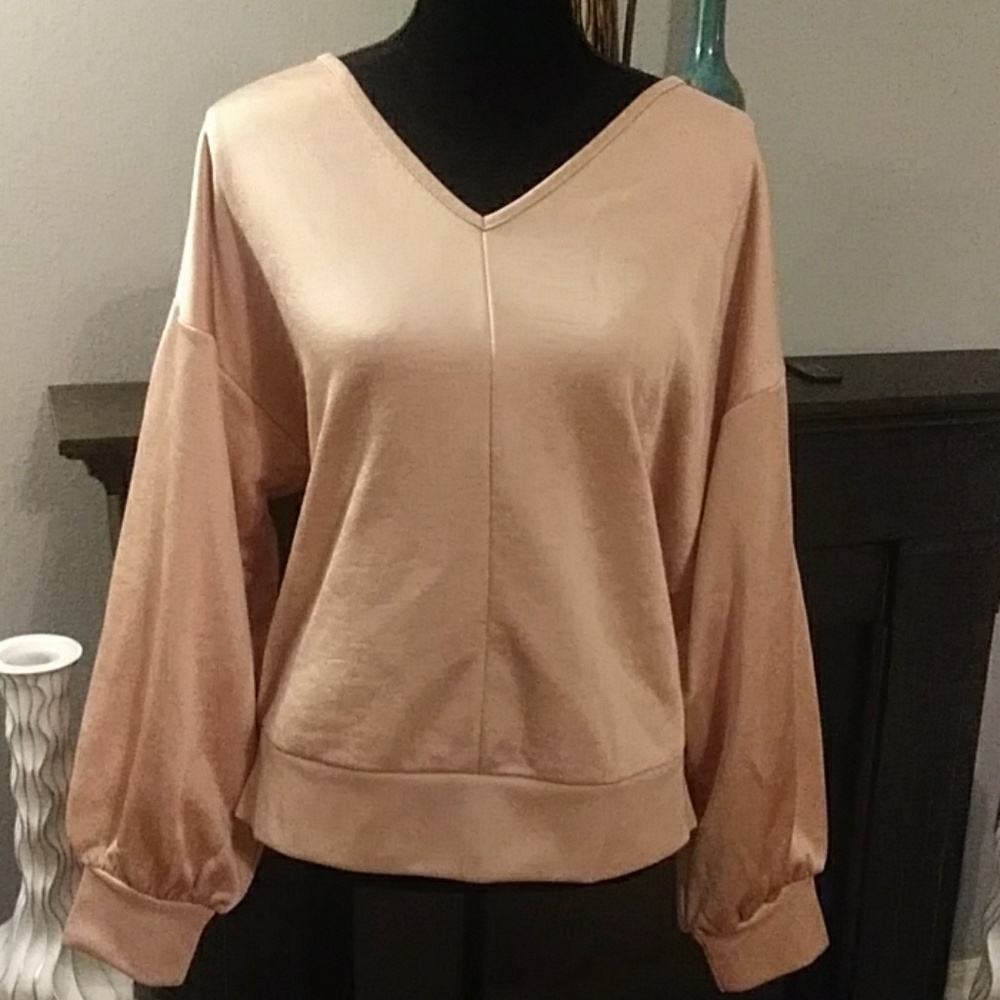 Express One Eleven V-Neck Sweatshirt